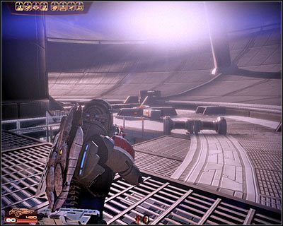 Nie musisz badać tego pomieszczenia, bo nic ciekawego byś tu nie odnalazł - (4) Zniszczenie kondensatorów | Nadzorca- Talerz komunikacyjny - Mass Effect 2: Overlord - poradnik do gry