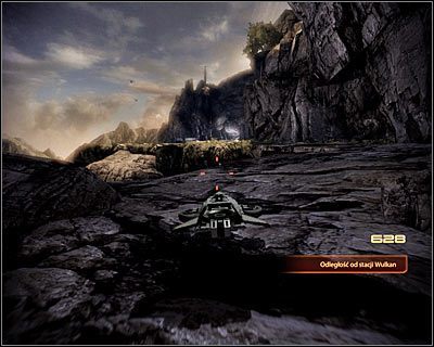 W celu odnalezienia szóstego pakietu danych musisz skierować się do stacji Wulkan, czyli obiektu, który powinno się odwiedzić jako pierwszy (już po opuszczeniu startowej stacji Hermes) - (12) Odnalezienie szóstego pakietu danych | Nadzorca- Talerz komunikacyjny - Mass Effect 2: Overlord - poradnik do gry