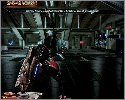 Możesz wejść do windy i skorzystać z panelu sterowania - (4) Odnalezienie serwerowni | Nadzorca- Stacja Atlas | Mass Effect 2 Overlord - Mass Effect 2: Overlord - poradnik do gry