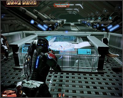 Ruszaj w stronę drzwi zlokalizowanych na końcu korytarza - (4) Odnalezienie serwerowni | Nadzorca- Stacja Atlas | Mass Effect 2 Overlord - Mass Effect 2: Overlord - poradnik do gry