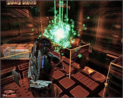 Wykorzystaj okazję do tego żeby obejrzeć nagranie wizualne, a mianowicie rozmowę Archera z Davidem - (5) Zniszczenie wrogiej WI (1) | Nadzorca- Stacja Atlas | Mass Effect 2 Overlord - Mass Effect 2: Overlord - poradnik do gry