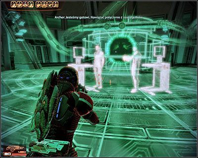 Po wygranej bitwie podejdź do windy, wejdź w interakcję z panelem sterowania i zaczekaj aż zostaniesz zawieziony na niższy poziom - (5) Zniszczenie wrogiej WI (1) | Nadzorca- Stacja Atlas | Mass Effect 2 Overlord - Mass Effect 2: Overlord - poradnik do gry