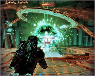 Po zniszczeniu dwóch połączeń WI nie tylko znikną gethy, ale też ponownie odsłonięty zostanie rdzeń - (5) Zniszczenie wrogiej WI (2) | Nadzorca- Stacja Atlas | Mass Effect 2 Overlord - Mass Effect 2: Overlord - poradnik do gry