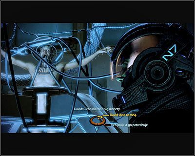 Na sam koniec rozmowy z Archerem możesz się zachować na dwa zasadnicze sposoby - (6) Rozmowa z Archerem | Nadzorca- Stacja Atlas | Mass Effect 2 Overlord - Mass Effect 2: Overlord - poradnik do gry