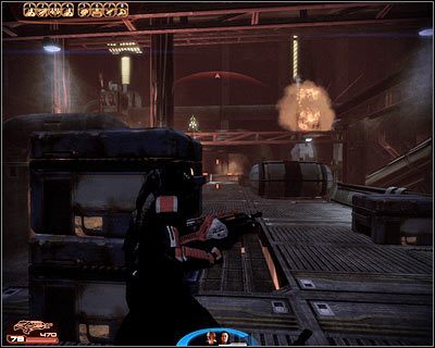 Kontynuuj eksplorację okolicy - (2) Odnalezienie przełącznika wyłączenia alarmu (2) | Nadzorca- Stacja Wulkan - Mass Effect 2: Overlord - poradnik do gry