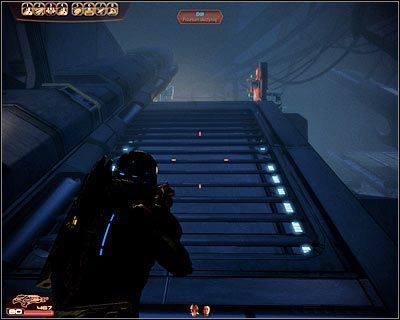 Znajdziesz się w kolejnym dużym pomieszczeniu, w którym konieczne będzie rozwiązanie zagadki - (5) Rozwiązanie zagadki | Nadzorca- Stacja Prometeusz - Mass Effect 2: Overlord - poradnik do gry