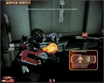 Opisywane rozszerzenie DLC pozwala na opracowanie jednej nowej technologii - Technologie | Inne | Mass Effect 2 Overlord - Mass Effect 2: Overlord - poradnik do gry