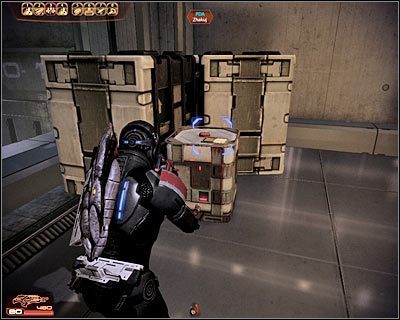 Po zakończonych walkach skieruj się do korytarza, z którego przybiegli przeciwnicy - (4) Wydostanie się z kompleksu Hocka (1) | Kasumi- Wykradzione wspomnienia - Mass Effect 2: Kasumis Stolen Memory - poradnik do gry