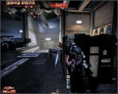 Kolejni żołnierze Zaćmienia wybiegną z widocznego w oddali niewielkiego pomieszczenia - (4) Wydostanie się z kompleksu Hocka (2) | Kasumi- Wykradzione wspomnienia - Mass Effect 2: Kasumis Stolen Memory - poradnik do gry