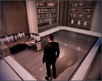 Wewnątrz sypialni znajduje się całkiem sporo interaktywnych przedmiotów - (2) Pozyskanie próbek DNA | Kasumi- Skaner DNA - Mass Effect 2: Kasumis Stolen Memory - poradnik do gry