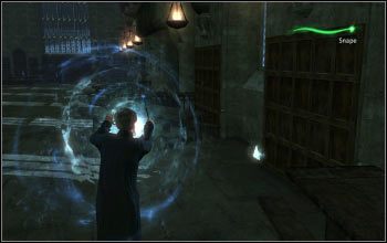 Kiedy tylko przejmiesz stery Minewry, spójrz na prawo - [Problem z zabezpieczeniami] Dodatki | Harry Potter i Insygnia Śmierci - część 2 - Harry Potter i Insygnia Śmierci - część 2 - poradnik do gry