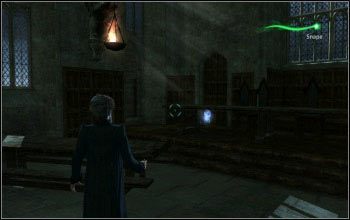 Trudno dostępna miejscówka za dyrektorem Snapem - [Problem z zabezpieczeniami] Dodatki | Harry Potter i Insygnia Śmierci - część 2 - Harry Potter i Insygnia Śmierci - część 2 - poradnik do gry
