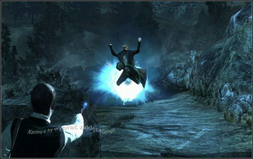 Idź przed siebie, a dowiesz się o odblokowaniu nowego czaru - [Robota do zrobienia] Opis przejścia | Harry Potter i Insygnia Śmierci - część 2 - Harry Potter i Insygnia Śmierci - część 2 - poradnik do gry