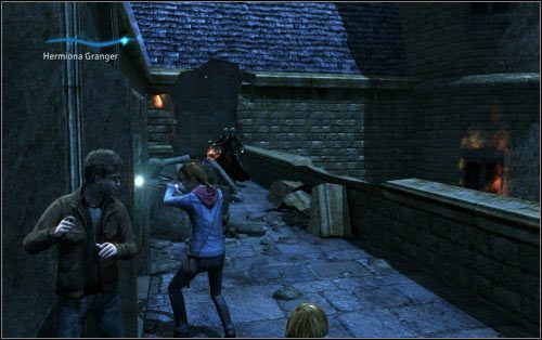 Śpiesz się, gdyż wróg niedługo uderzy z drugiej strony - [Bitwa o Hogwart] Opis przejścia | Harry Potter i Insygnia Śmierci - część 2 - Harry Potter i Insygnia Śmierci - część 2 - poradnik do gry