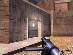 Wychodzimy na zewnątrz i udajemy się w stronę tunelu - Mission 3: Part 3 | Solucja Return to Castle Wolfenstein - Return to Castle Wolfenstein - poradnik do gry