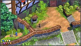 Na początku skieruj się na wschód, gdzie znajdziesz zamknięte wrota oraz stojącego przy nich maga [1] - Rozdział 1 - Pomroczne widmo (2) - Opis przejścia - Magicka - poradnik do gry