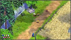 Po rozpoczęciu etapu zbadaj szkielety leżące z prawej [1] - Rozdział 2 - Atak Goblinów - Opis przejścia - Magicka - poradnik do gry