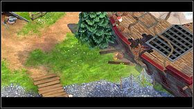 W osadzie możesz porozmawiać z wieśniakami, lecz nie dowiesz się od nich nic ciekawego [1] - Rozdział 2 - Atak Goblinów - Opis przejścia - Magicka - poradnik do gry