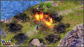 Na północ od kamienia stacjonuje mały oddział goblinów [1] - Rozdział 3 - Zemsta Plemion - Opis przejścia - Magicka - poradnik do gry