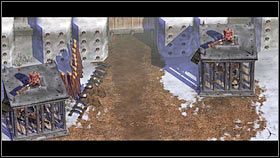 Możesz teraz wrócić na stanowisko, które zajmował strzelec i pociągnąć za złotą dźwignię [1] - Rozdział 5 - Havindr kontratakuje (2) - Opis przejścia - Magicka - poradnik do gry