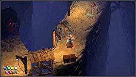 Na początku zbadaj miejsce, w którym tory się urywają i aktywuj stojący niedaleko generator [1] - Rozdział 8 - Kopalnie (2) - Opis przejścia - Magicka - poradnik do gry