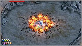 Gdy pierwsza faza dobiegnie końca, na scenę wkroczy przywódca goblinów [1], który będzie co jakiś czas przyzywał swoich podwładnych - Rozdział 8 - Kopalnie (2) - Opis przejścia - Magicka - poradnik do gry