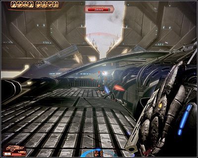 Upewnij się, że zlikwidowałeś wszystkich wrogów i ruszaj dalej - (13) Odnalezienie wejścia na pokład statku Handlarza Cieni - Kryjówka Handlarza Cieni - Mass Effect 2: Lair of the Shadow Broker - poradnik do gry