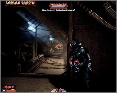 Upewnij się, że członkowie zespołu korzystają z zasłon i przystąp do ostrzeliwania pojawiających się w oddali wrogów - (15) Odnalezienie Ferona - Kryjówka Handlarza Cieni - Mass Effect 2: Lair of the Shadow Broker - poradnik do gry