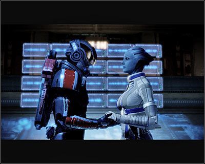 Pozostało Ci już tylko obejrzeć kilka nowych filmików, ukazujących między innymi to, iż Liara postanowiła podawać się od tej pory za Handlarza Cieni i wykorzystać tę okazję do kontynuowania swojej dobroczynnej działalności - (17) Pokonanie Handlarza Cieni - Kryjówka Handlarza Cieni - Mass Effect 2: Lair of the Shadow Broker - poradnik do gry