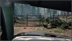 Po dłuższej przejażdżce dojedziemy do skrętu na szutrową drogę - Przejażdżka - Rozdział 1 - Call of Juarez: The Cartel - Ben McCall - poradnik do gry