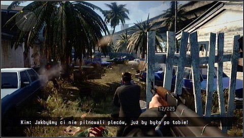 Przedmiot specjalny #3 - przechodząc alejkami w momencie ucieczki z pierwszego budynku, przeczesujemy ogródki - Ucieczka przed gangiem - Rozdział 2 - Call of Juarez: The Cartel - Ben McCall - poradnik do gry