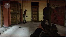 Przedzieramy się przez magazyn - na końcu zaatakują nas posiłki wrogów - Finalny hangar - Rozdział 4 - Call of Juarez: The Cartel - Ben McCall - poradnik do gry