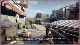 Wybijamy wrogów i przebiegamy przez jeden z budynków - Eskorta na piechotę - Rozdział 6 - Call of Juarez: The Cartel - Ben McCall - poradnik do gry