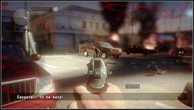 Za zakrętem helikopter zostanie trafiony rakietą - Bitwa na ulicach - Rozdział 8 - Call of Juarez: The Cartel - Ben McCall - poradnik do gry