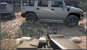 Przedmiot Specjalny #4 - koło białego samochodu leży przedmiot - Przedmioty specjalne - Rozdział 9 - Call of Juarez: The Cartel - Ben McCall - poradnik do gry