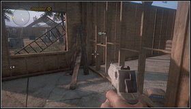 Szukamy zamkniętych drzwi - ustawiamy się przy nich do grupowej akcji - Na budowie - Rozdział 10 - Call of Juarez: The Cartel - Ben McCall - poradnik do gry