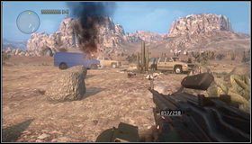 Gdy pozbędziemy się śmigłowca zabijamy wrogów [1] i dostajemy się do samochodów oraz ciała Jess - Walka z helikopterem - Rozdział 11 - Call of Juarez: The Cartel - Ben McCall - poradnik do gry