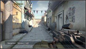 Schodzimy w dół i skręcamy do dużej bramy - Miasteczko - Rozdział 14 - Call of Juarez: The Cartel - Ben McCall - poradnik do gry