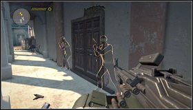 Dotrzemy do willi, przed którą spotkamy 1-2 wrogów - Willa - Rozdział 14 - Call of Juarez: The Cartel - Ben McCall - poradnik do gry