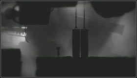 Po pozbyciu się trójki napastników, udajemy się w prawo aż do drabinki, po której schodzimy w dół - Rozdział 14 | Opis przejścia Limbo - Limbo - poradnik do gry