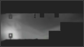 Gdy już zdobędziemy skrzynię, przesuwamy ją w prawo do działka [1] i biegniemy w prawo - Rozdział 33 | Opis przejścia Limbo - Limbo - poradnik do gry