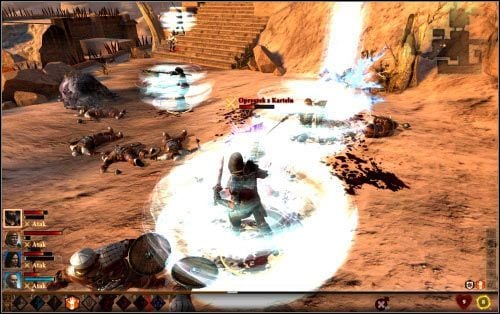 Na dziedzińcu trochę się zakotłuje - Czeluść w górach Vinmark | Dragon Age II Dziedzictwo - Dragon Age II: Dziedzictwo - poradnik do gry