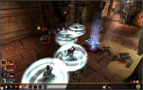 W końcu dotrzesz do pomieszczenia opanowanego przez genloki i hurloki - Więzienie Koryfeusza - piętro Sashamiri | Dragon Age II Dziedzictwo - Dragon Age II: Dziedzictwo - poradnik do gry