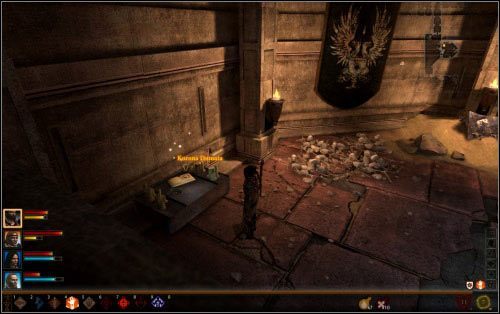 Po uporaniu się z zagrożeniem przejdź do pokoju obok (5) - Więzienie Koryfeusza - piętro Farele | Dragon Age II Dziedzictwo - Dragon Age II: Dziedzictwo - poradnik do gry