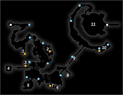 Opuszczamy wąskie korytarze wiezienia, aby pobuszować na nieco bardziej rozległych terenach - Więzienie Koryfeusza - podnóże wieży | Dragon Age II Dziedzictwo - Dragon Age II: Dziedzictwo - poradnik do gry