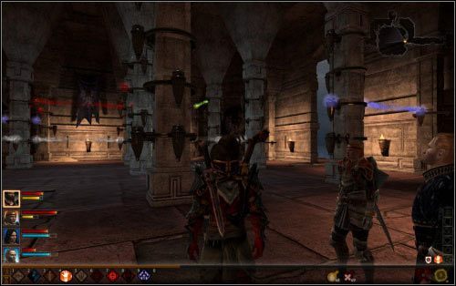 Po aktywowaniu wszystkich źródeł, przyjdzie pora na najtrudniejszą część wyzwania - Więzienie Koryfeusza - piętro Riannon | Dragon Age II Dziedzictwo - Dragon Age II: Dziedzictwo - poradnik do gry