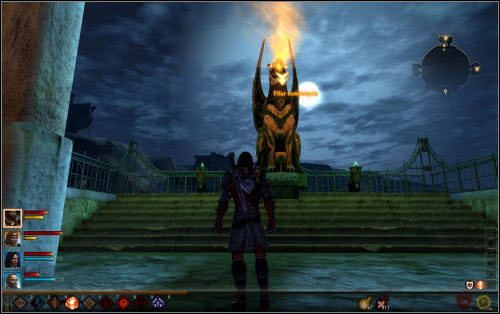 Jeśli podczas rozmowy z wrogim bohaterem zmienisz zdanie i przyznasz mu rację, ten po chwili zaatakuje Twojego dotychczasowego sojusznika - Ostatnia pieczęć | Dragon Age II Dziedzictwo - Dragon Age II: Dziedzictwo - poradnik do gry