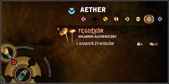 Menu po prawej zawiera listę wszystkich składników danego typu, które aktualnie posiadasz - Podstawy Wiedźmin 2 Zabójcy Królów - Wiedźmin 2: Zabójcy Królów - poradnik do gry