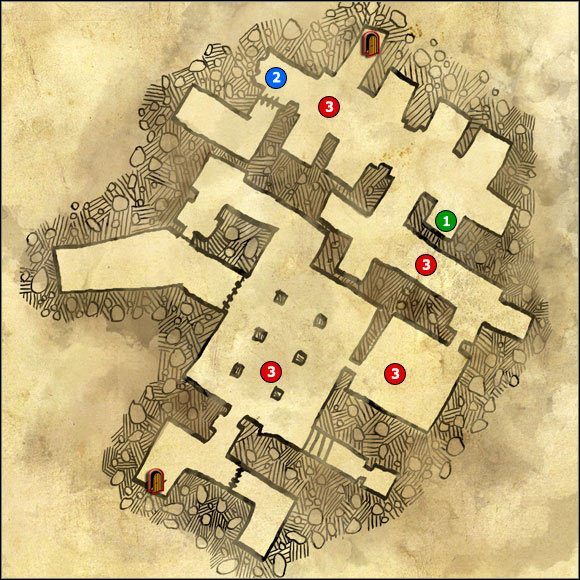 1 - M4 Podziemia na podgrodziu | Mapy - prolog | Wiedźmin 2 Zabójcy Królów - Wiedźmin 2: Zabójcy Królów - poradnik do gry