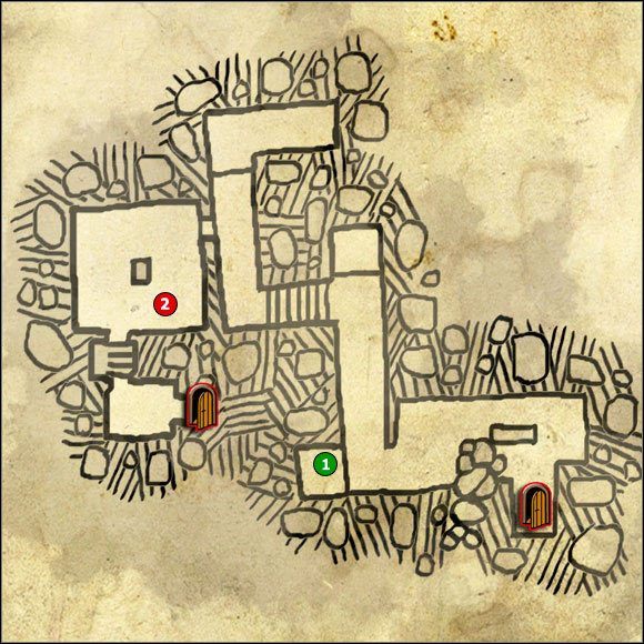 1 - M6 Piwnica w lochach zamku | Mapy - prolog | Wiedźmin 2 Zabójcy Królów - Wiedźmin 2: Zabójcy Królów - poradnik do gry